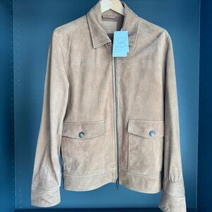 7 Diamonds Genuine Suede Leather Jacket
